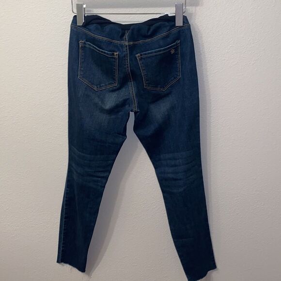 Jessica Simpson Maternity Jeans Skinny Ankle distressed Size Small Blue casual - Picture 4 of 9